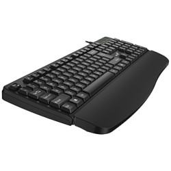 Genius KM-123 zestaw klawiatura przewodowa (USB) CZ/SK, czarna z optyczną myszką