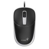 Genius KM-123 zestaw klawiatura przewodowa (USB) CZ/SK, czarna z optyczną myszką