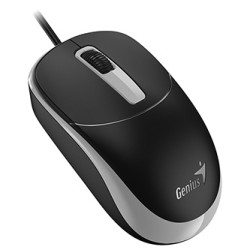 Genius KM-123 zestaw klawiatura przewodowa (USB) CZ/SK, czarna z optyczną myszką