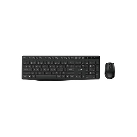 Genius KM-8206S COPILOT zestaw klawiatura bezprzewodowa CZ/SK, czarna klasyczna, 2.4 [Ghz]