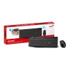 Genius KM-8206S COPILOT zestaw klawiatura bezprzewodowa CZ/SK, czarna klasyczna, 2.4 [Ghz]