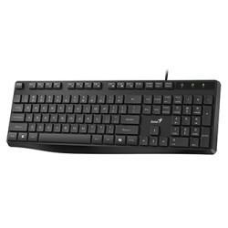 Genius KB-117S COPILOT klawiatura przewodowa (USB) CZ/SK, czarna