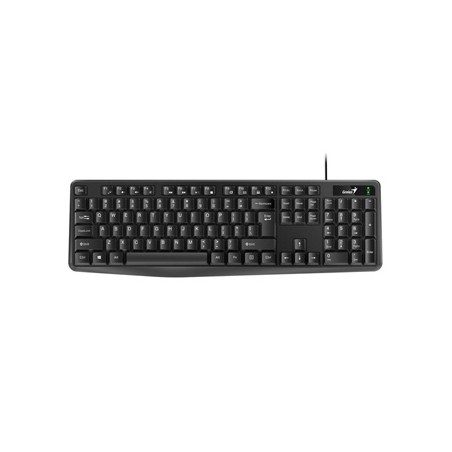 Genius KB-117 klawiatura przewodowa (USB) US, czarna