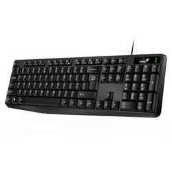 Genius KB-117 klawiatura przewodowa (USB) US, czarna