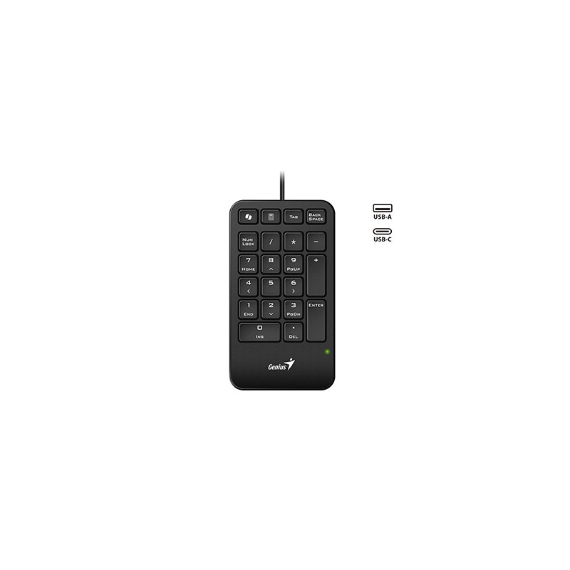 Genius NumPad 125 Copilot klawiatura numeryczna przewodowa czarna