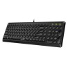 Genius Slimstar Q200 klawiatura przewodowa (USB) CZ/SK, czarna