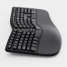 Powerton ERGO LANA Klawiatura ergonomiczna przewodowa (USB) CZ/SK, czarna