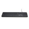 Powerton LIFE SLIM Klawiatura przewodowa (USB) US, czarna