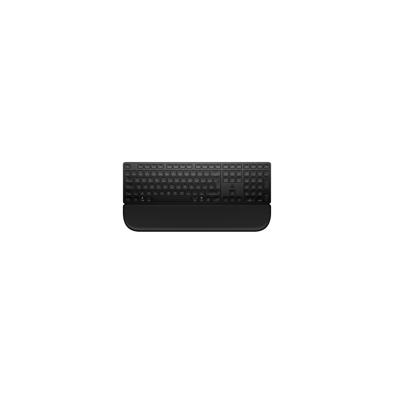 HP Multi-Device Dual-Mode Keyboard with Palm Rest 585 klawiatura bezprzewodowa CZ/SK, czarna Dual Mode