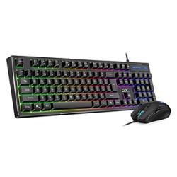 Genius GX GAMING Scorpion KM-GX6 Zestaw klawiatur przewodowa (USB) CZ/SK, czarna do gry