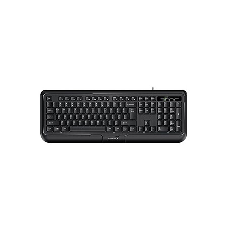 Genius KB-118 II klawiatura przewodowa (PS/2) CZ/SK, czarna