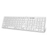 Genius SlimStar 126 COPILOT klawiatura przewodowa (USB) CZ/SK, biała