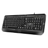 Genius KB-118 klawiatura przewodowa (USB) US, czarna