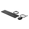 HP 320 MK Wired Mouse Keyboard zestaw klawiatura USB-A CZ/SK, czarna mysz przewodowa UBA-A, profilowana mysz, USB-A rodzaj