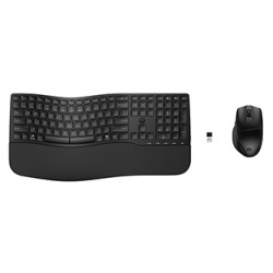 HP 685 Comfort Keyboard Mouse zestaw klawiatura bezprzewodowa CZ/SK, czarna z myszą optyczną bezprzewodową, 2xAA(myš), 2xAA(kláv