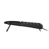 HP 485 Comfort Wired Keyboard klawiatura przewodowa (USB) CZ, czarna ergonomiczna