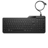 HP 405 Backlit Wired Keyboard klawiatura przewodowa (USB) CZ, czarna klasyczna, podświetlona rodzaj