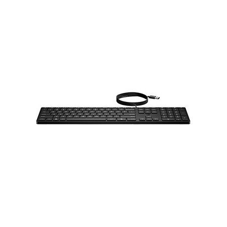 HP 320K G2 Wired Keyboard klawiatura przewodowa (USB) CZ, czarna klasyczna