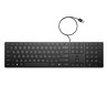 HP 320K G2 Wired Keyboard klawiatura przewodowa (USB) CZ, czarna klasyczna