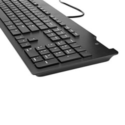 HP Bus Slim v2 Smart Card USB Keyboard klawiatura przewodowa (USB) CZ, czarna slim