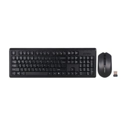 A4tech 4200N zestaw klawiatury bezprzewodowej i myszy V-Track CZ/US, czarna