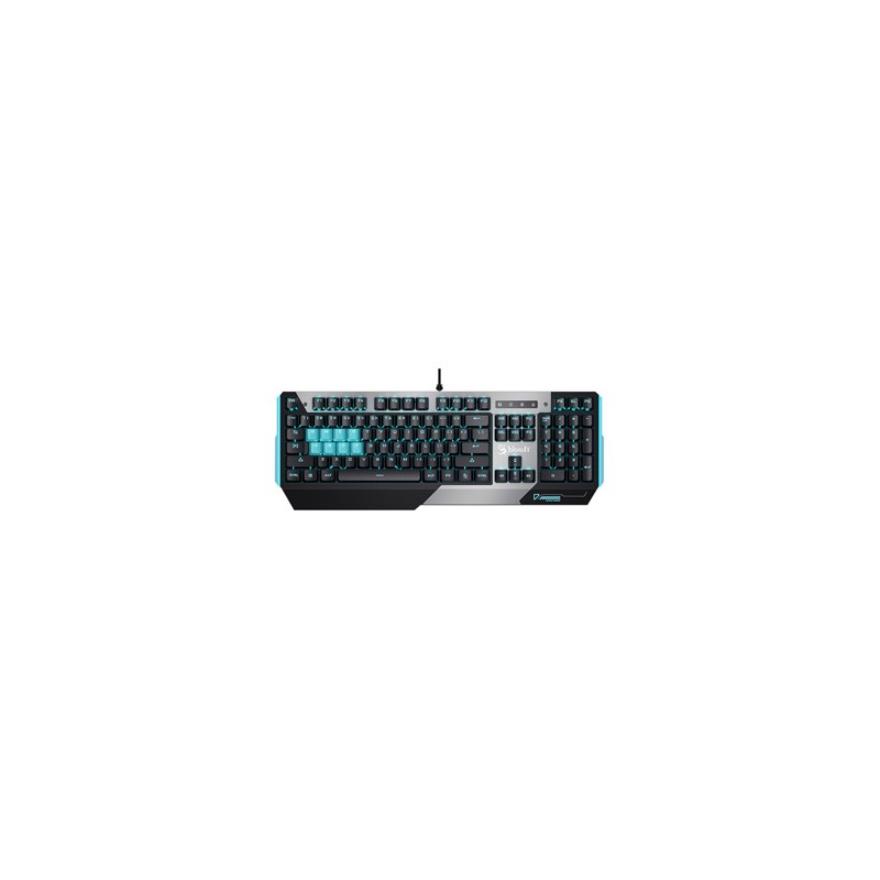 A4Tech B865 klawiatura przewodowa (USB) CZ, czarna, EOL