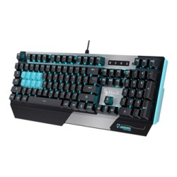 A4Tech B865 klawiatura przewodowa (USB) CZ, czarna, EOL