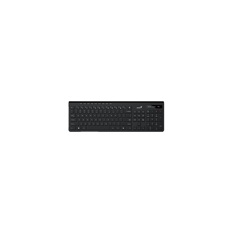 Genius Slimstar 7230 Copilot klawiatura bezprzewodowa CZ/SK, czarna