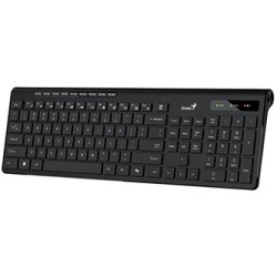 Genius Slimstar 7230 Copilot klawiatura bezprzewodowa CZ/SK, czarna