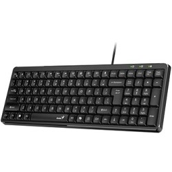 Genius LuxeMate 120 Copilot klawiatura przewodowa (USB) CZ/SK, czarna