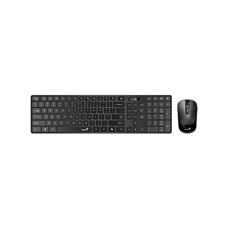 Genius SlimStar 8250 Zestaw klawiatura i mysz bezprzewodowa CZ/SK, czarna