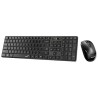 Genius SlimStar 8250 Zestaw klawiatura i mysz bezprzewodowa CZ/SK, czarna