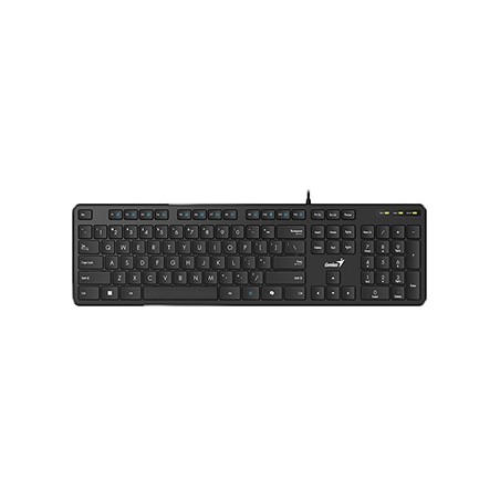 Genius Slimstar M200 Copilot klawiatura przewodowa (USB) CZ/SK, czarna