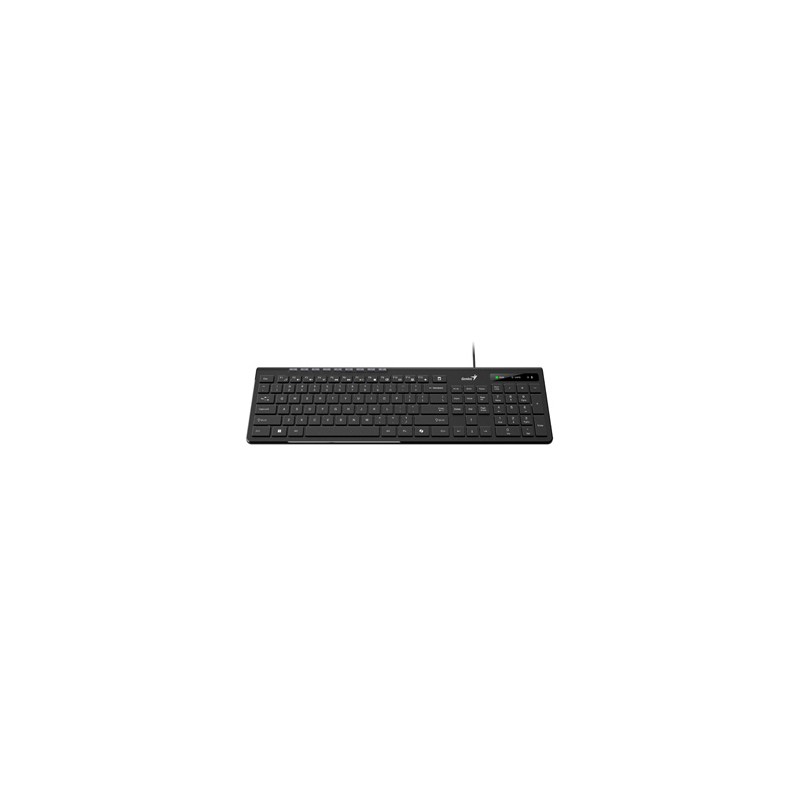 Genius Slimstar 230 II COPILOT klawiatura przewodowa (USB) CZ/SK, czarna
