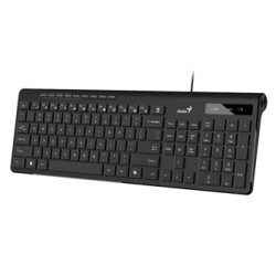 Genius Slimstar 230 II COPILOT klawiatura przewodowa (USB) CZ/SK, czarna