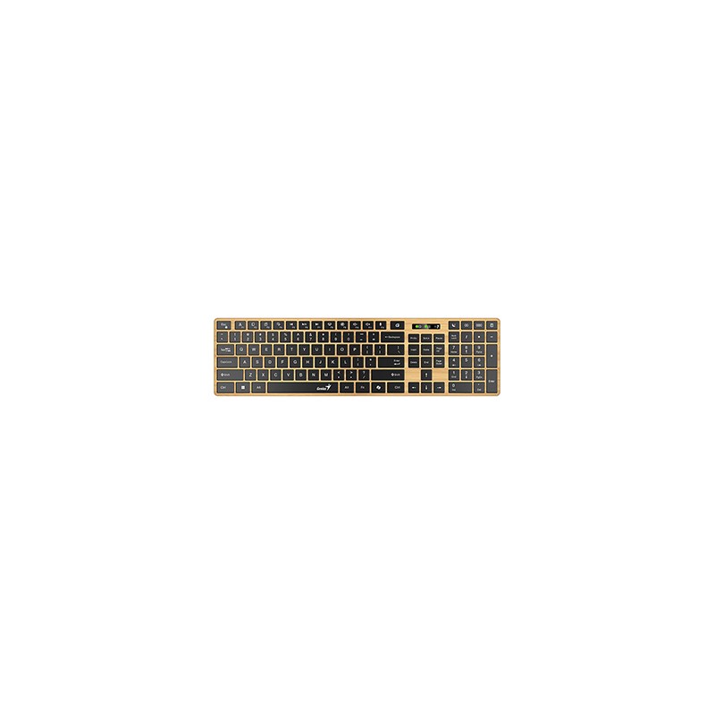 Genius Slimstar 7250BT Copilot klawiatura bezprzewodowa CZ/SK, beżowo-czarny