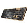 Genius Slimstar 7250BT Copilot klawiatura bezprzewodowa CZ/SK, beżowo-czarny