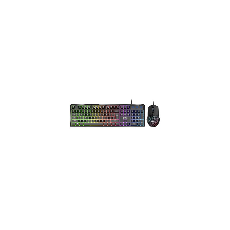 Genius GX GAMING Scorpion KM-GX3 Zestaw klawiatur przewodowa CZ/SK, czarna mechaniczna