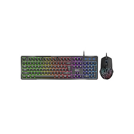 Genius GX GAMING Scorpion KM-GX3 Zestaw klawiatur przewodowa CZ/SK, czarna mechaniczna
