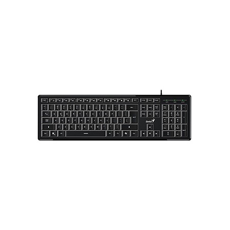 Genius SlimStar 820 klawiatura przewodowa (USB) CZ/SK, czarna