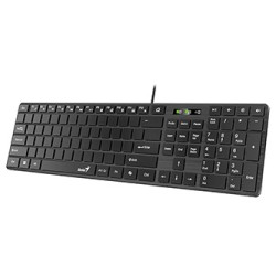 Genius Slimstar K500 Education Copilot klawiatura przewodowa bez layoutu, czarna