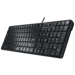 Genius Slimstar K500 Education Copilot klawiatura przewodowa bez layoutu, czarna
