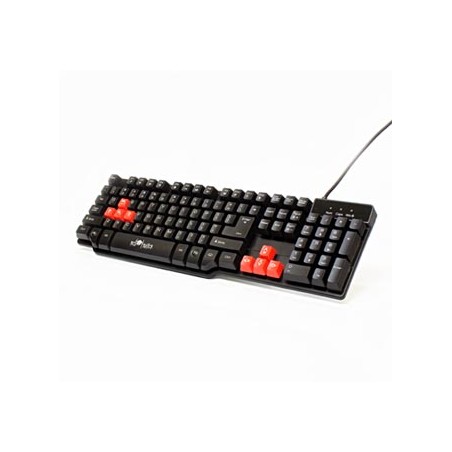 Red Fighter K1 klawiatura przewodowa (USB) US, czarna