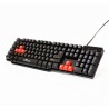 Red Fighter K1 klawiatura przewodowa (USB) US, czarna