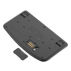 Logitech WAVE KEYS klawiatura bezprzewodowa CZ/SK, szara ergonomiczna