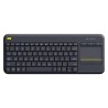 Logitech K400 Plus klawiatura bezprzewodowa CZ/SK, czarna