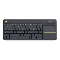 Logitech K400 Plus klawiatura bezprzewodowa US, czarna