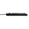 Logitech MK120 zestaw klawiatura przewodowa (USB) US, czarna z przewodową myszą optyczną, klasyczna