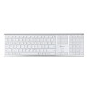 Powerton LIFE ULTRASLIM Klawiatura bezprzewodowa CZ/SK, srebrna