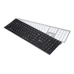 Powerton LIFE ULTRASLIM Klawiatura bezprzewodowa CZ/SK, srebrna